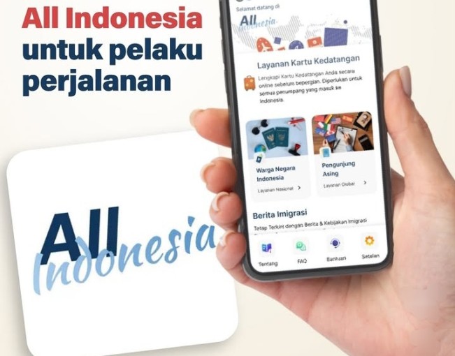 Ilustrasi Aplikasi All Indonesia. [Instagram]